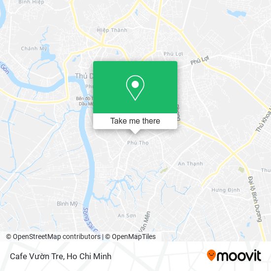 Cafe Vườn Tre map