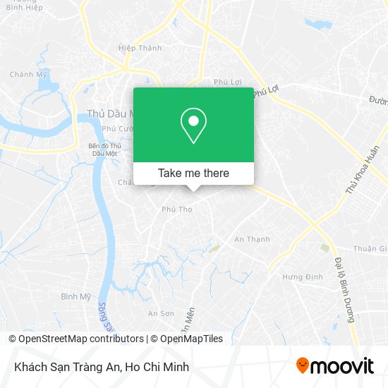 Khách Sạn Tràng An map