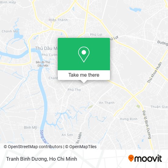 Tranh Bình Dương map