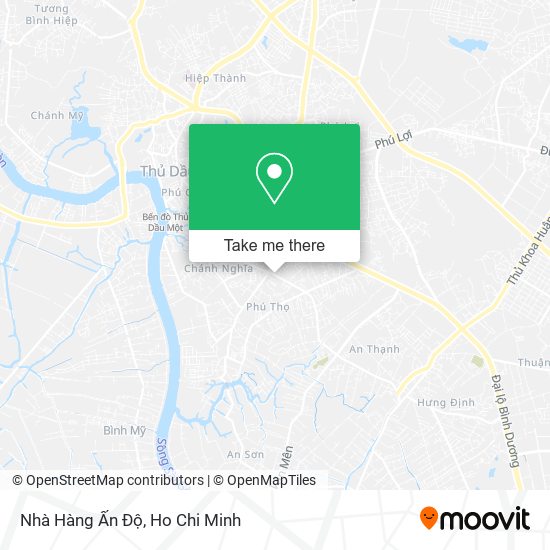 Nhà Hàng Ấn Độ map