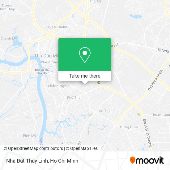 Nhà Đất Thùy Linh map