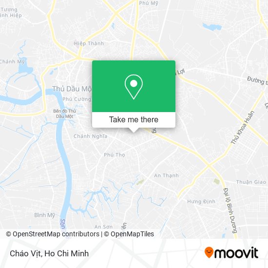Cháo Vịt map