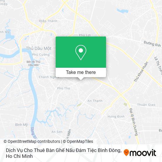 Dịch Vụ Cho Thuê Bàn Ghế Nấu Đám Tiệc Bình Đông map