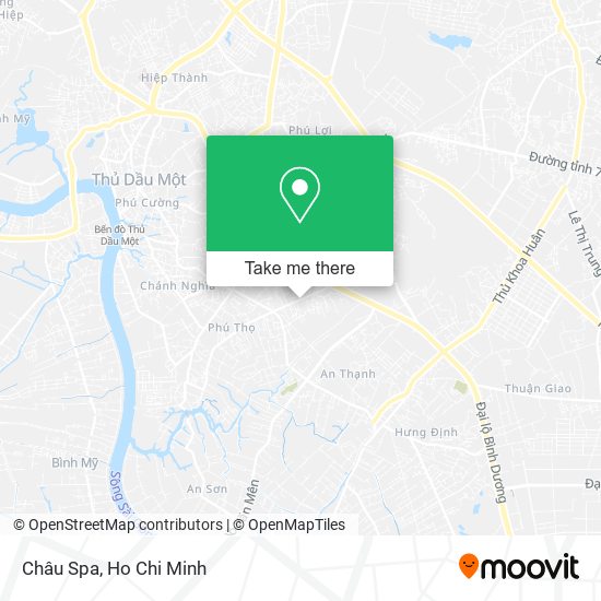 Châu Spa map