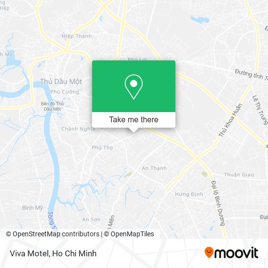 Viva Motel map