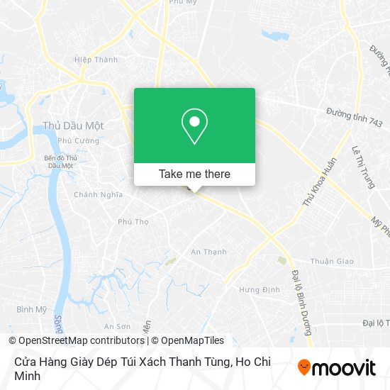 Cửa Hàng Giày Dép Túi Xách Thanh Tùng map