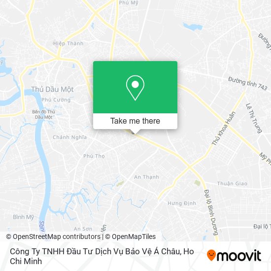 Công Ty TNHH Đầu Tư Dịch Vụ Bảo Vệ Á Châu map