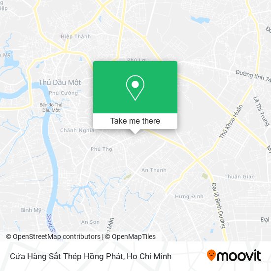 Cửa Hàng Sắt Thép Hồng Phát map