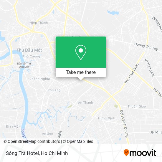 Sông Trà Hotel map
