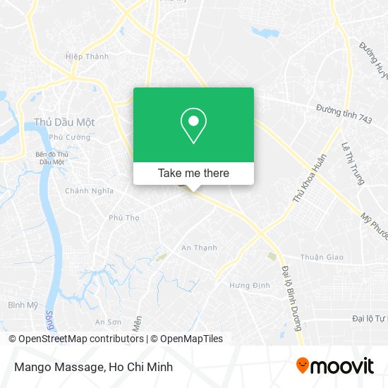 Mango Massage map