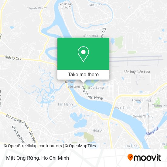 Mật Ong Rừng map