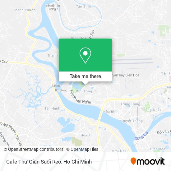 Cafe Thư Giãn Suối Reo map