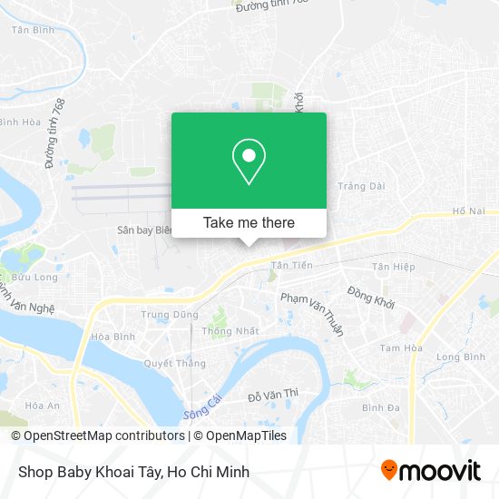 Shop Baby Khoai Tây map