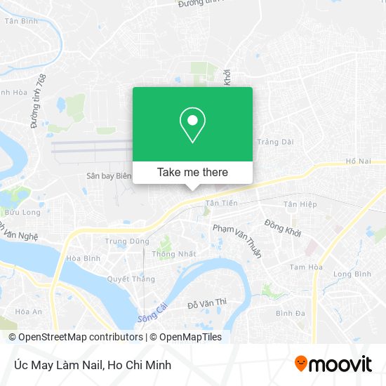 Úc May Làm Nail map