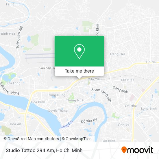 Studio Tattoo 294 Am map