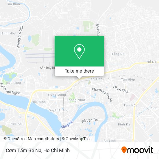 Cơm Tấm Bé Na map