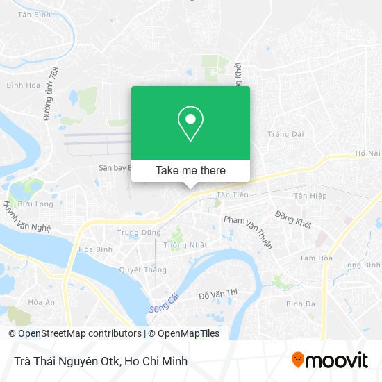 Trà Thái Nguyên Otk map