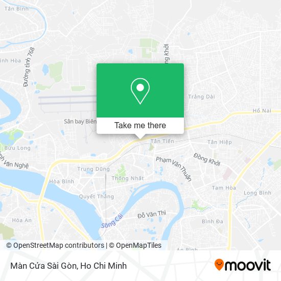 Màn Cửa Sài Gòn map