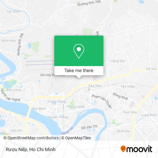 Rượu Nếp map