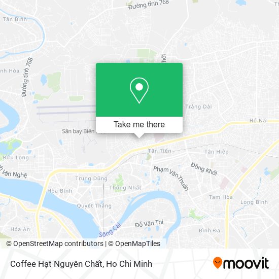 Coffee Hạt Nguyên Chất map