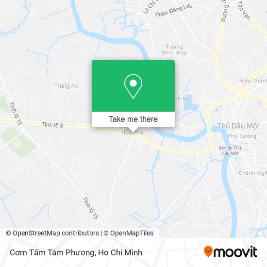 Cơm Tấm Tám Phương map