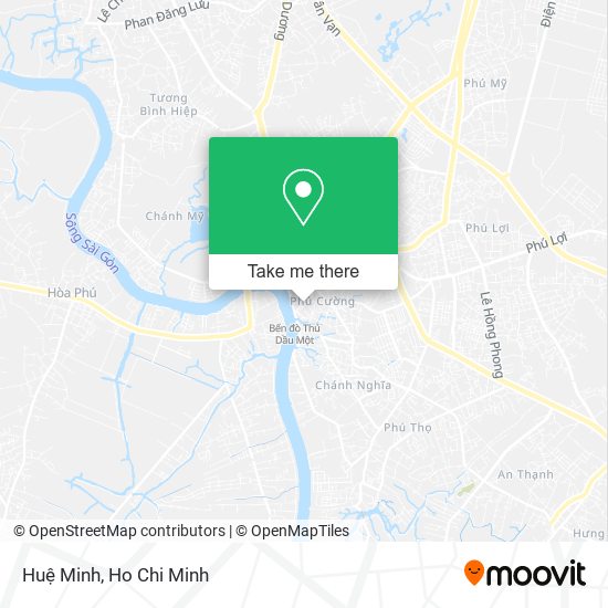 Huệ Minh map