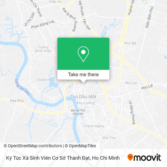 Ký Túc Xá Sinh Viên Cơ Sở Thành Đạt map