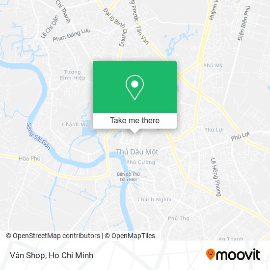 Vân Shop map