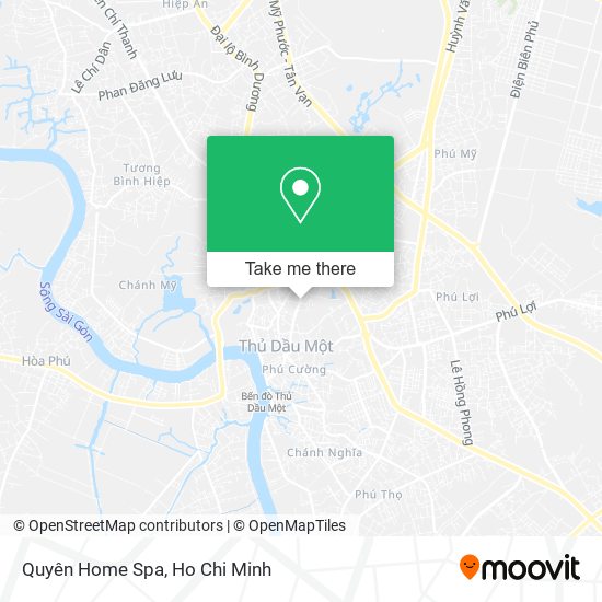 Quyên Home Spa map