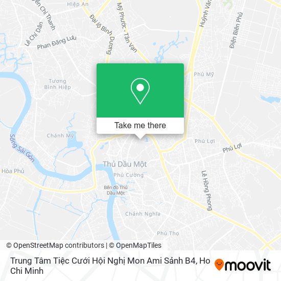 Trung Tâm Tiệc Cưới Hội Nghị Mon Ami Sảnh B4 map