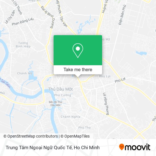 Trung Tâm Ngoại Ngữ Quốc Tế map