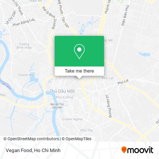 Vegan Food map