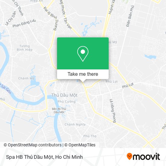 Spa HB Thủ Dầu Một map