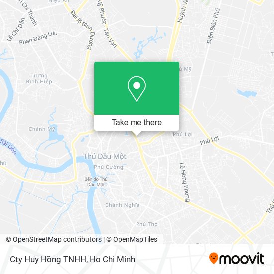 Cty Huy Hồng TNHH map