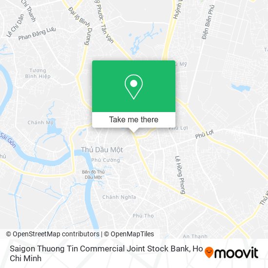 Saigon Thuong Tin Commercial Joint Stock Bank map