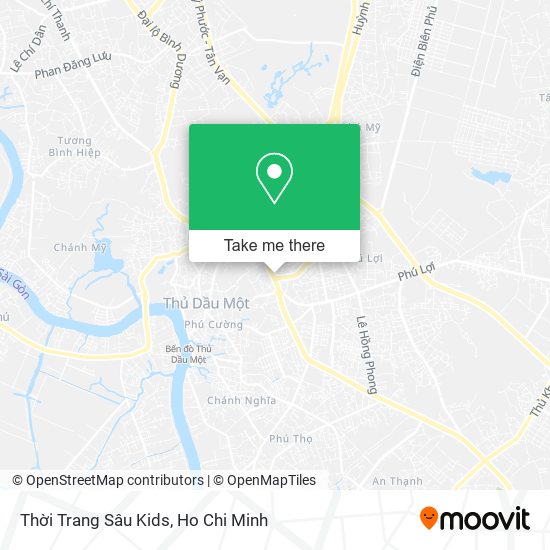 Thời Trang Sâu Kids map