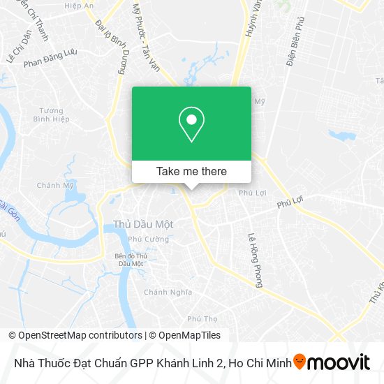 Nhà Thuốc Đạt Chuẩn GPP Khánh Linh 2 map