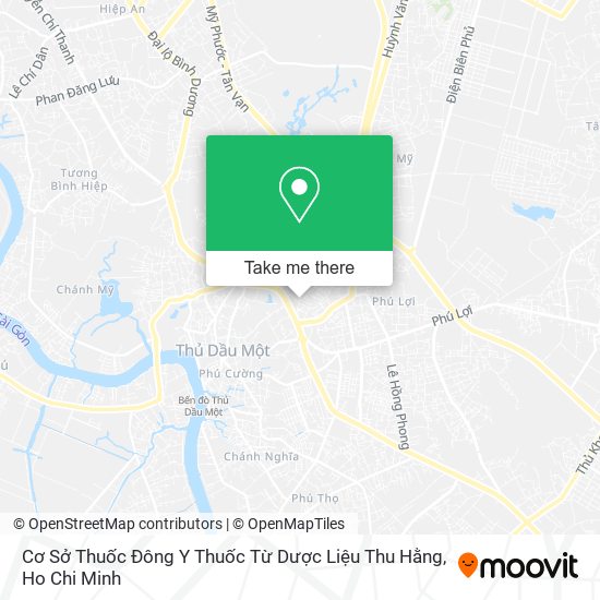 Cơ Sở Thuốc Đông Y Thuốc Từ Dược Liệu Thu Hằng map