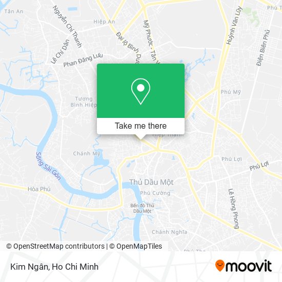 Kim Ngân map