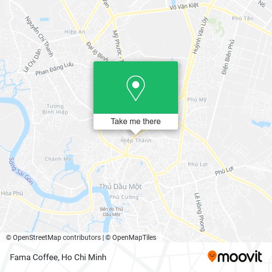 Fama Coffee map