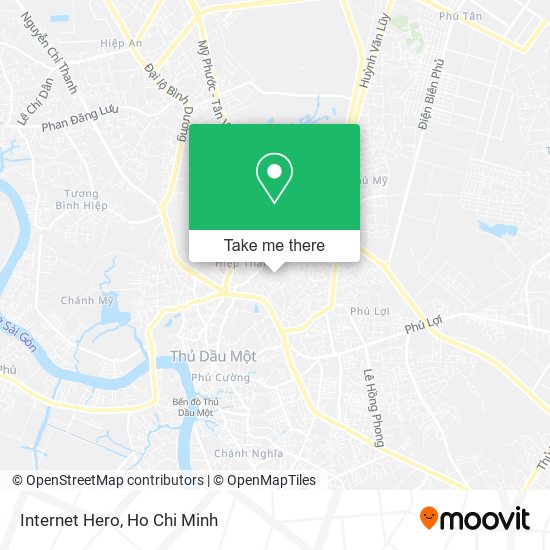 Internet Hero map