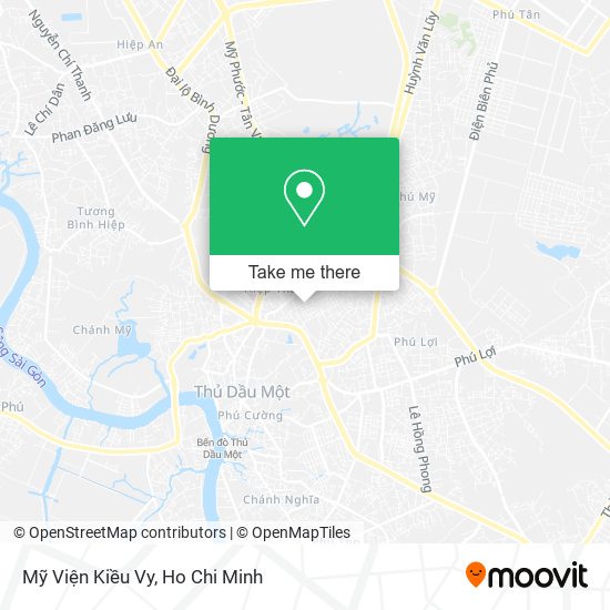 Mỹ Viện Kiều Vy map