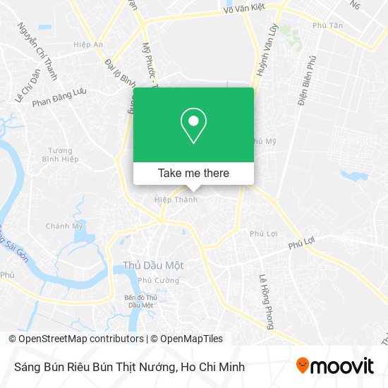 Sáng Bún Riêu Bún Thịt Nướng map