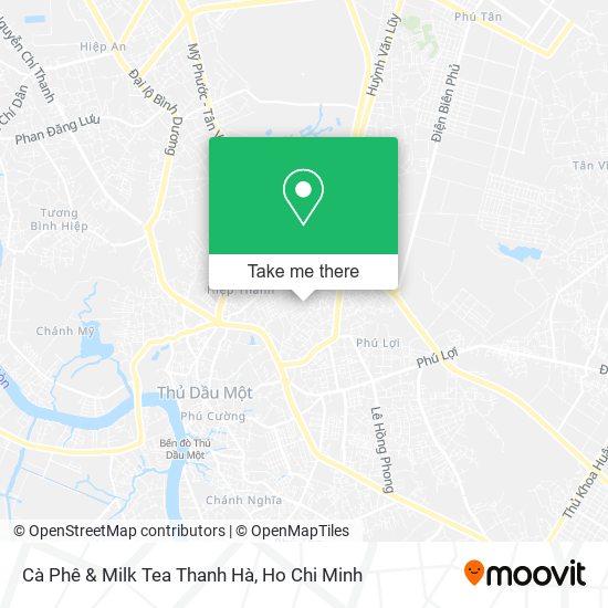 Cà Phê & Milk Tea Thanh Hà map