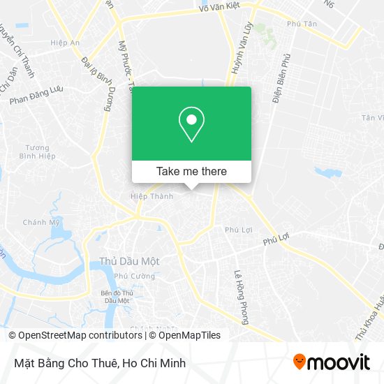 Mặt Bằng Cho Thuê map