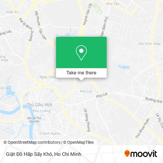 Giặt Đồ Hấp Sấy Khô map