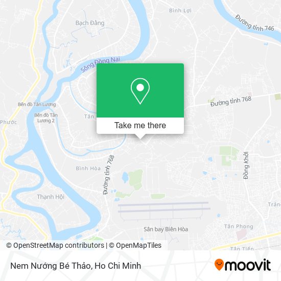 Nem Nướng Bé Thảo map