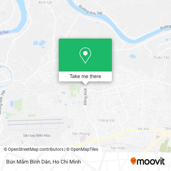Bún Mắm Bình Dân map