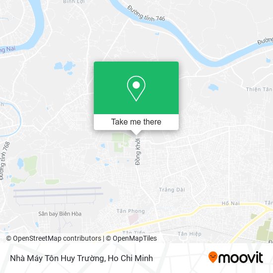 Nhà Máy Tôn Huy Trường map