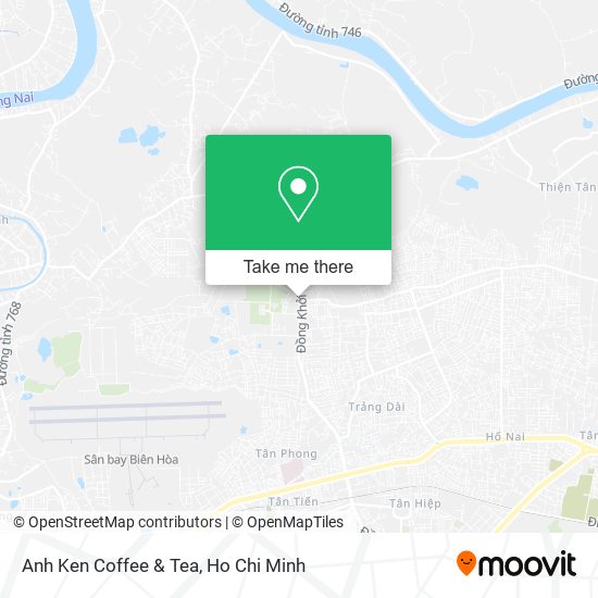 Anh Ken Coffee & Tea map